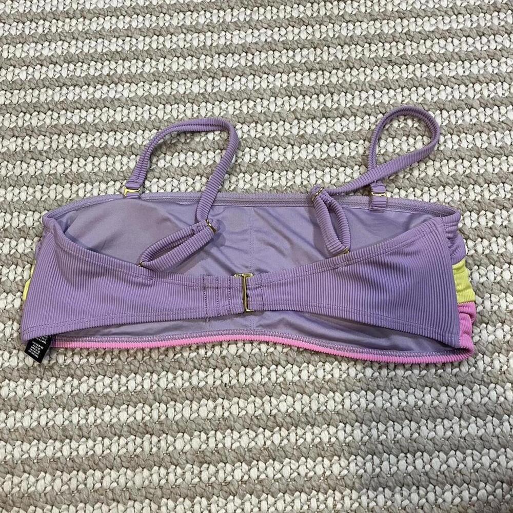 Beach Riot Kay Top Sublime Spring Colorblock - Bikini Top - Picture 4 of 5